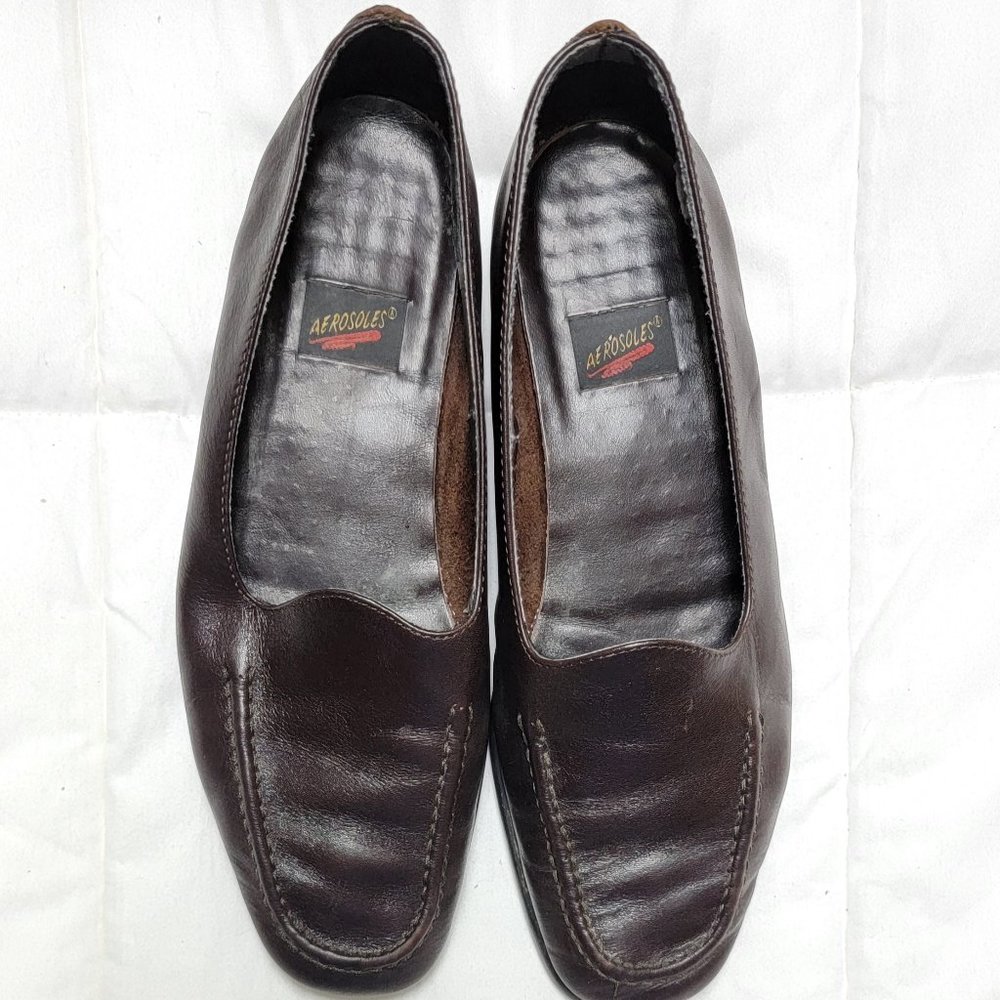 #13 - Aerosoles Mocc A Rena leather loafers